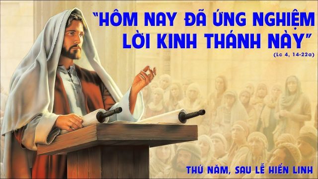 Thứ năm sau Lễ Hiển linh - Yêu Chúa là thi hành thánh ý của Ngài 1 63e165a0 45ee 43d7 9c4d 3ddd6ee0d49e