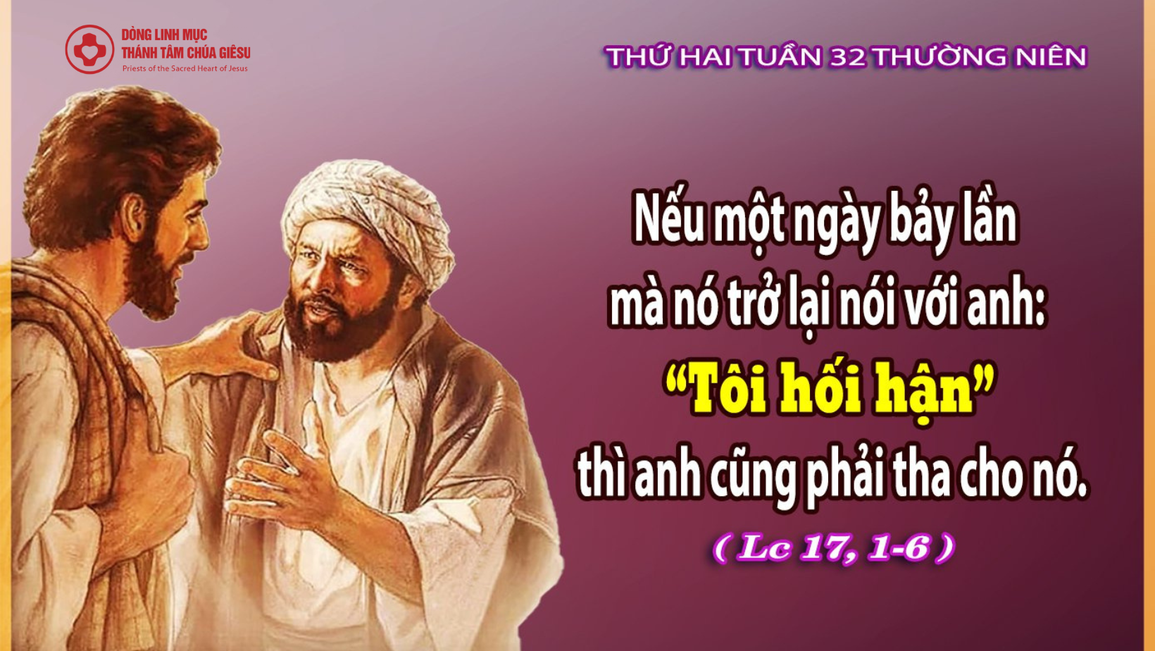 Thứ hai tuần 32 thường niên: Người môn đệ Đức Kitô phải tin mình có thể làm cho thế giới tốt hơn. 2 Chua Nhat 32 Thuong nien nam A 4 2