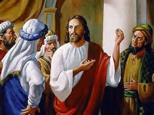 Jesus and Pharisees