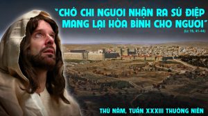 Thu Nam Tuan XXXIII Mua Thuong Nien