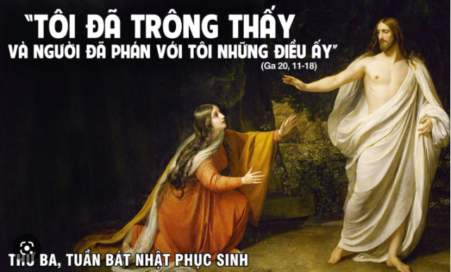 Thứ Ba Tuần BN Phục Sinh: Tôi đã tìm thấy Chúa. 1 Thu ba tuan BN PS