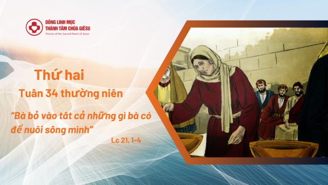 Thứ hai tuần 34 thường niên: Luôn tin tưởng nơi sự quan phòng của Thiên Chúa 2 Thu hai 2