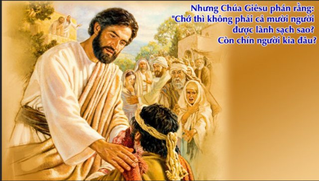 Các Bài Suy Niệm Chúa Nhật 28 thường niên năm C 1 long biet on