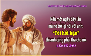 thu hai chua nhat 32 thuong nien