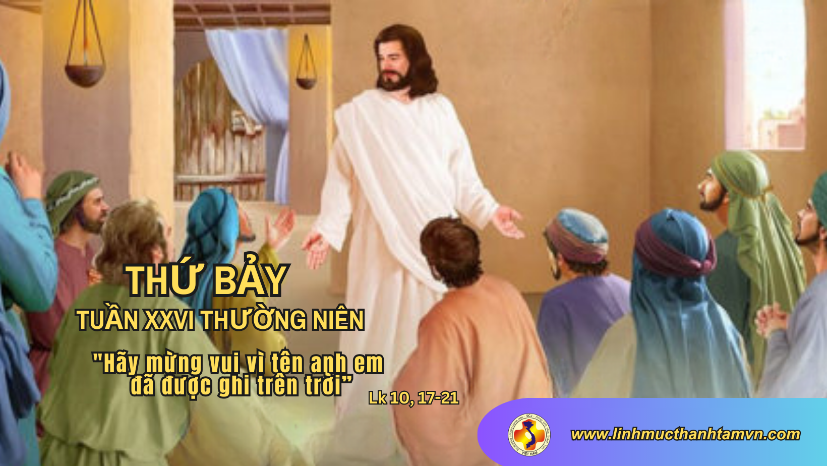 Thứ bảy tuần XXVI thường niên - Hạnh phúc cho ai hiểu biết Thiên Chúa 2 thubaytuan26tn